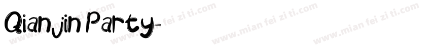 Qianjin Party字体转换